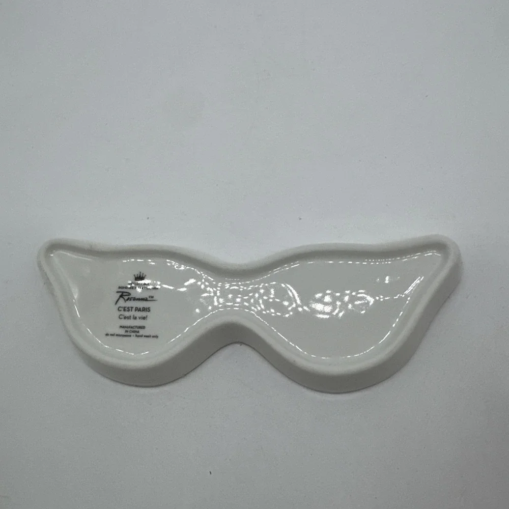 The Cat's Meow Sunglasses Trinket Dish‎ By Rosanna C'Est Paris 6.5